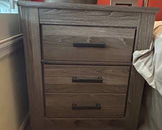 Modern Farmhouse ThreeDrawer Nightstand