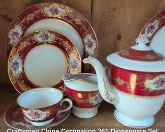 Craftsman China Coronation Dinnerware Set second image