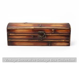 Vintage Decorative Storage Box Collection third image