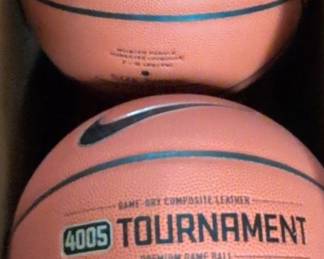 Nike Tournament Basketballs Boxes of balls NIB
