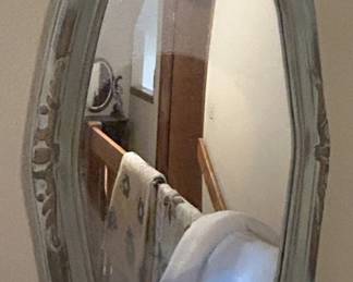 Vintage French Provincial Style Wall Mirror