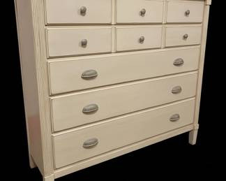 French Provincial Style NineDrawer Dresser
