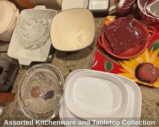 Assorted Kitchenware and Tabletop Collection