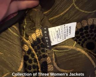 Collection of Three Womens Jackets fifth image