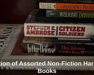 Collection of Assorted NonFiction Hardcover Books fifth image