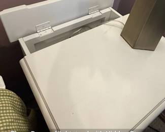 ThreeDrawer Nightstand with Hidden Storage Compartment Pair second image