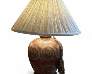 Vintage Ceramic Baluster Table Lamp