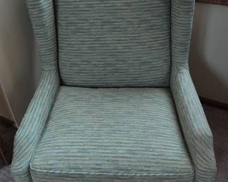 Upholstered Wingback Armchair B