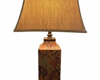 Decorative Floral Table Lamp second image