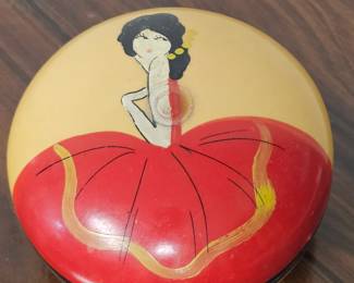 Japanese Celluloid Dresser box