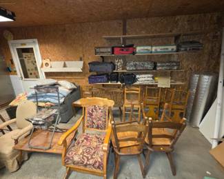 Chairs and Luggage