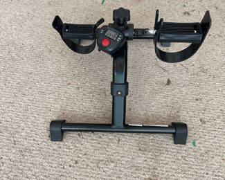 Leg exerciser.