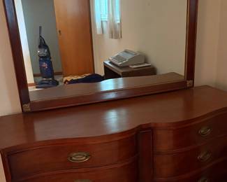 Dresser and mirror by Morganton
