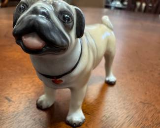 Royal Copenhagen Pug Figurine Model