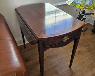 Drexel Federal Style Mahogany Pembroke Tables set of two