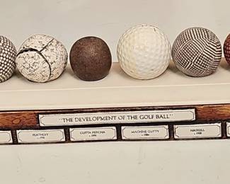 The Development of the Golf Ball Display Set