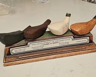 The Development of the Golf Club Display Set