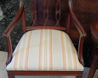 Baker Furniture Federal Style Dining Armchair
