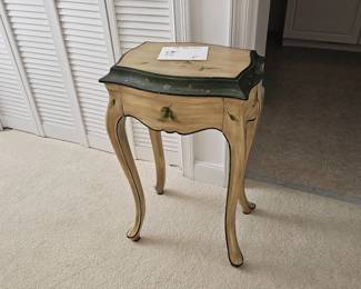 HandPainted French Provincial Style Side Table