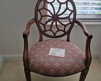 Drexel Heritage Spider Web Back Armchair