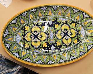 Da Pascal Ravello Italian Majolica Serving Platter