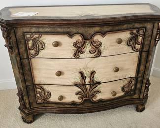Studio Painted Bombe Chest