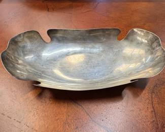 Mexican Sterling Silver Modernist Bowl