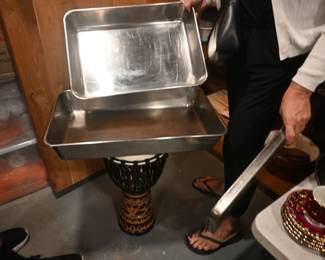 Commercial Grade Stainless Steel pans