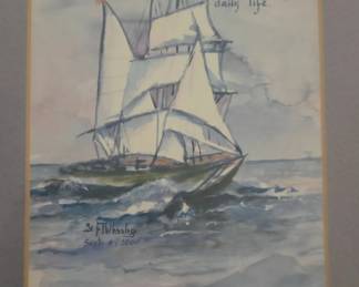 "QUEEN OF THE WAVES"  By Sister Frances Therese Whooley