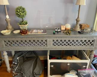 Painted Console Table