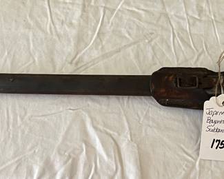 Japanese Type 30 Bayonet w/Scabbard & Frog