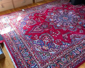 Persian Rug, 100% Natural Wool 9' 9" x 6' 7"