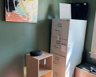 Organization, HON 4-drawer file cabinet