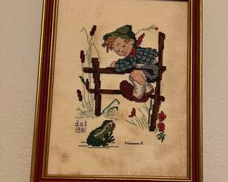 Hummel framed print