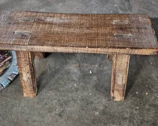 WOODEN STOOL