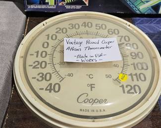 VINTAGE COOPER THERMOMETER