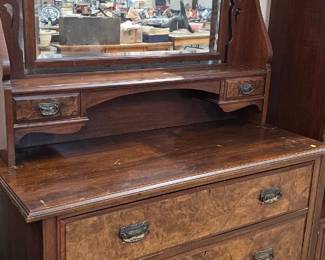 DRESSER WITH MIRROR