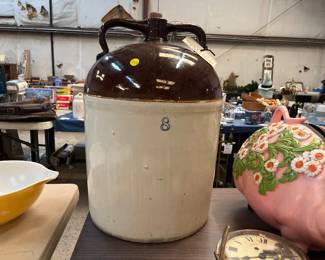 STONEWARE JUG CROCK