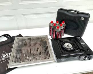 Pyromid and Vector Cooking Systems for Camping