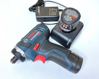 Bosch Lothium Ion 12v Screwdriver with 2 Batteries