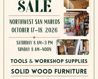 Estate sale advertisement