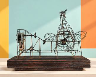 JOE POLICE Animated Sculpture