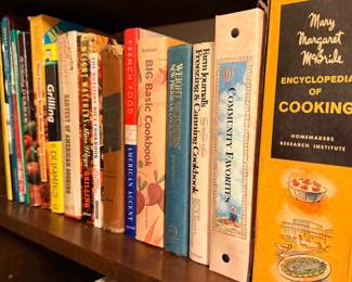 Vintage cookbooks