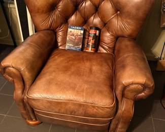 La-Z-Boy leather recliner