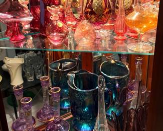 Colored glassware