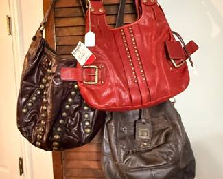 Joe’s jeans leather, handbags
