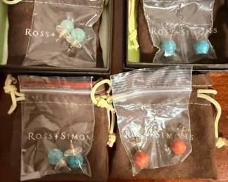 Ross Simons bead earrings