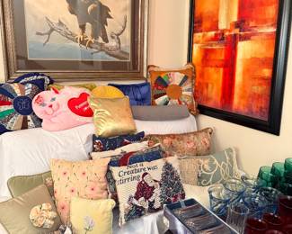 Vintage pillows