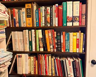 Vintage cookbooks