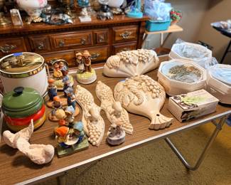 Vintage ceramics and  collectors plates